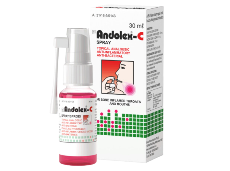 Andolex C Oral Spray 30ml