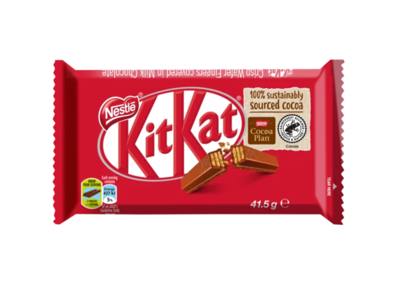 KitKat 4 Finger Milk Chocolate Bar 41.5g