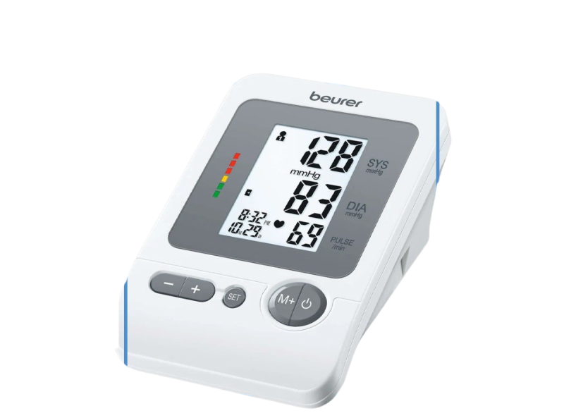 Beurer Upper Arm Blood Pressure Monitor: Arrhythmia Detection 4 Users BM 26 - Image 2